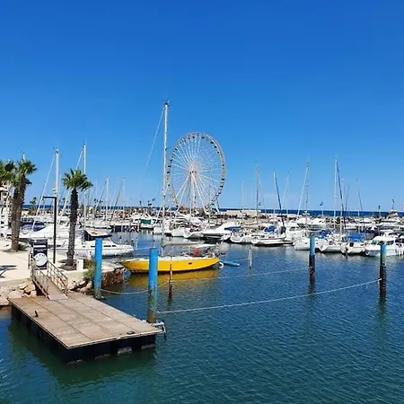 Confortable - Accès Plage- Vue 4tvp38 Apartamento Le Barcarès